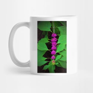 Purple Fruit Clusters Mug